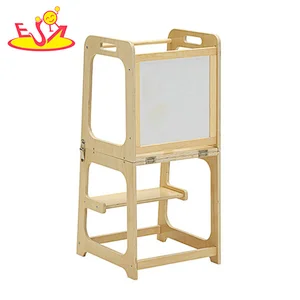 تصميم جديد معكرون لعبة مطبخ خشبية لطيفة للأطفال W10C582